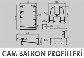 yalova cam balkon profilleri